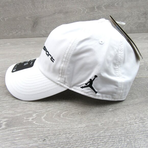 Nike Jordan Sport Club Dri-FIT White Hat Cap Size M/L NEW - Picture 4 of 13